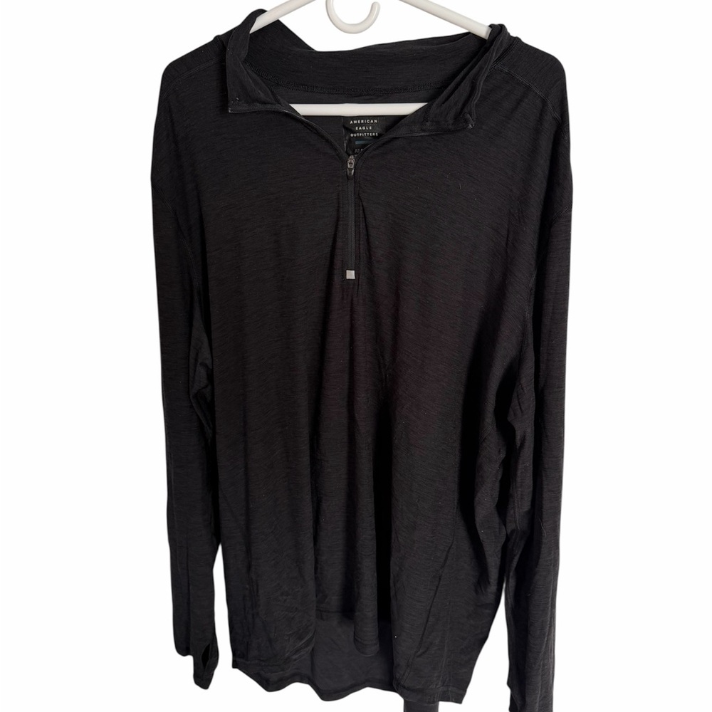 American Eagle Outfitters Black AE Active Pullover